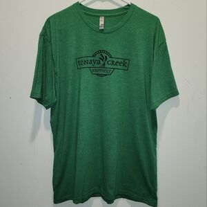 XL Green Tenaya Creek Brewery Short Sleeve Shirt Next Level Apparel